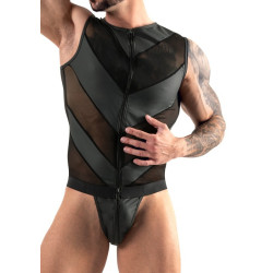 Svenjoyment Body Jock PLAYSUIT MEN Noir